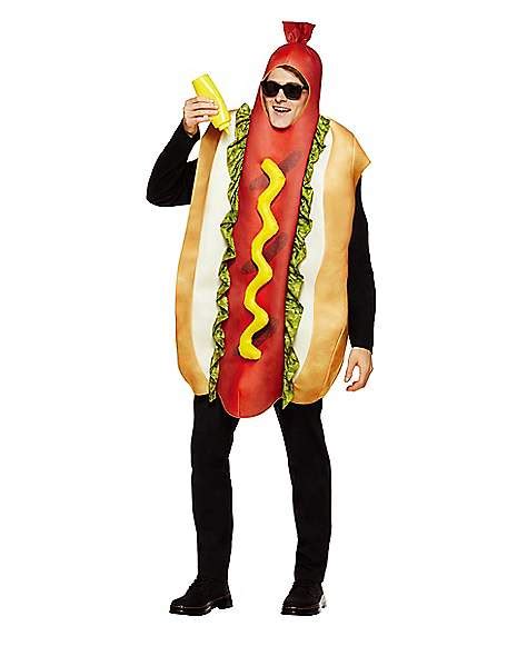 Adult Hotdog Costume - Spirithalloween.com