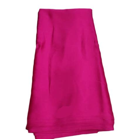 Plain 44" Pink Japan Satin Fabric, For Garments, 70 at Rs 36/meter in Surat