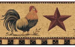 Rooster Wall Border - Lake Erie Gifts & Decor