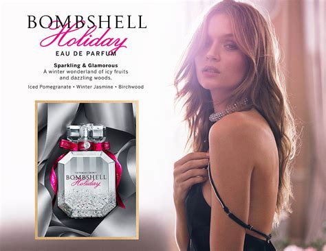 Victoria's Secret Bombshell Holiday Victoria's Secret Bombshell Holiday fruity floral perfume guide