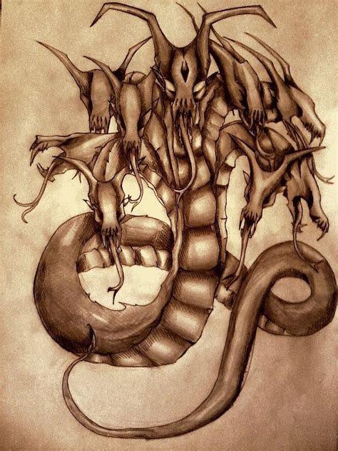 Pin by Rose Creary on Hydra | Art, Humanoid sketch, Hydra