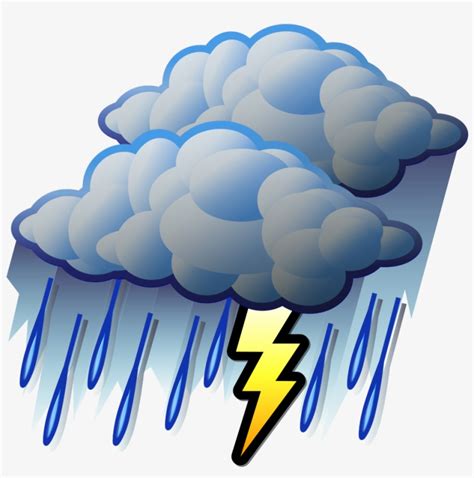 File - Stormy - Svg - Heavy Rain Clipart - Free Transparent PNG ...