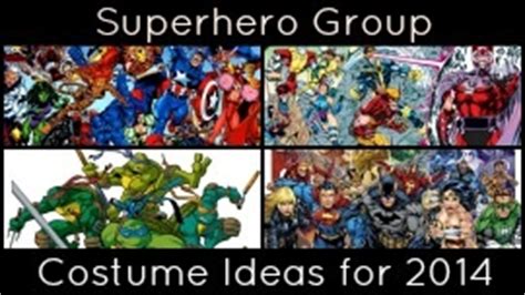 Superhero Group Costume Ideas - Halloween Costumes Blog