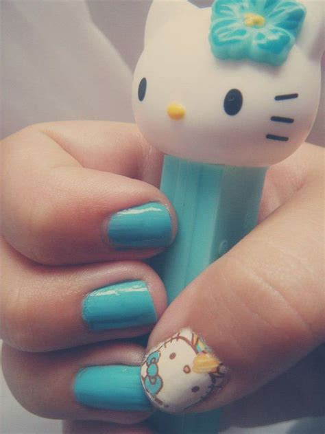 50 Hello Kitty Nail Designs | Art and Design | Hello kitty nails, Hello ...