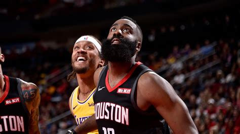 James Harden heroics lead Houston Rockets past LA Lakers | NBA News ...