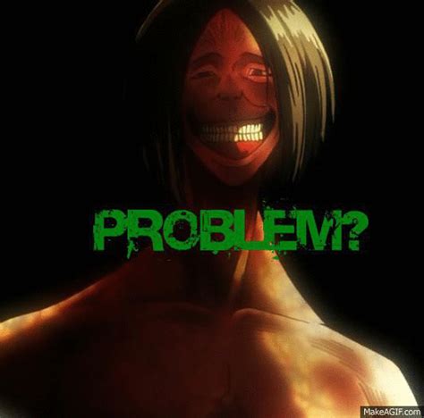 ATTACK ON TITAN:Problem? on Make a GIF