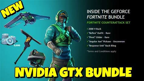 NEW: How to get NVIDIA EXCLUSIVE - REFLEX SKIN BUNDLE in Fortnite - YouTube