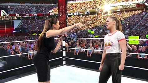 Ronda Rousey vs. Stephanie McMahon ll Full Match - YouTube