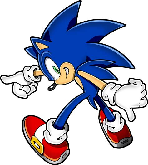 Sonic Art Assets DVD - Sonic the Hedgehog - Gallery - Sonic SCANF