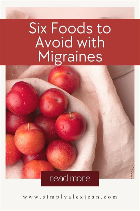Fast Migraine Relief by Avoiding These 6 Foods! Are you aware of 6 simple foods to avoid during ...