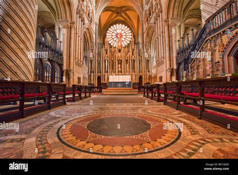 Durham Cathedral Interior Stock Photos & Durham Cathedral Interior ...