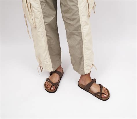 BIRKENSTOCK Mayari Cross Strap Sandals Mocha - Women’s Sandals