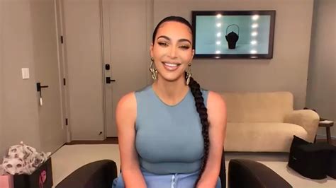 Kim Kardashian Says Sister Kylie Jenner Did Her Makeup for Virtual ...