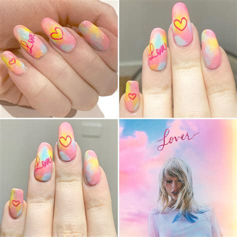 Taylor Swift Lover Nails