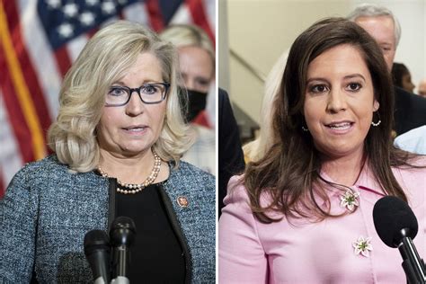 Liz Cheney and Elise Stefanik: The House Republican leadership battle