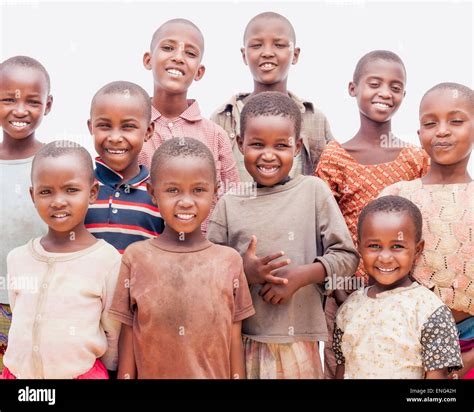 Black children smiling together Stock Photo - Alamy