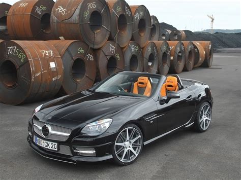 Car in pictures – car photo gallery » Carlsson Mercedes SLK Black 2011 Photo 03