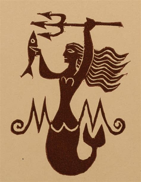 Ladislav Rusek, Art-exlibris.net (With images) | Mermaid art, Vintage mermaid, Book art
