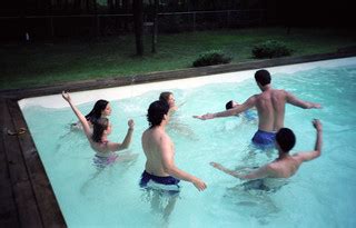 Pool Party 1990 | I still don't remember what this was about… | Flickr