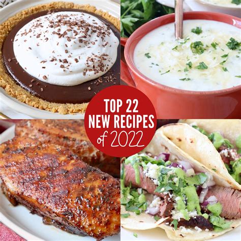 Top 22 New Recipes of 2022 on WhitneyBond.com