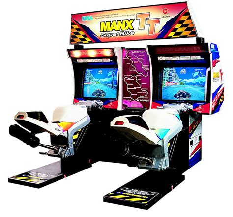 Sega Manx TT Super Bike Twin Arcade Machine | Liberty Games