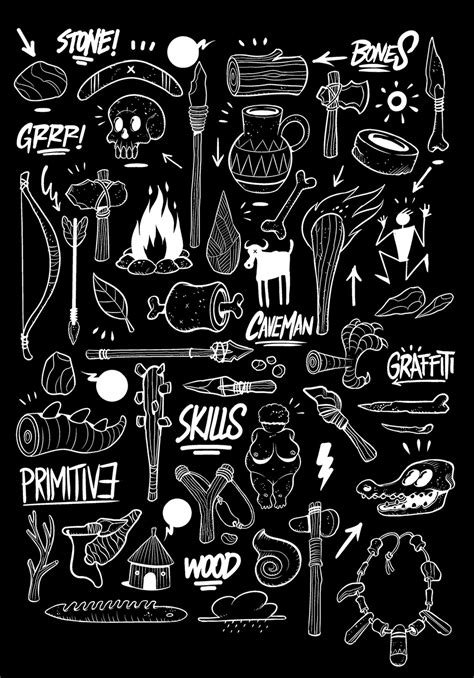 Caveman Tools on Behance