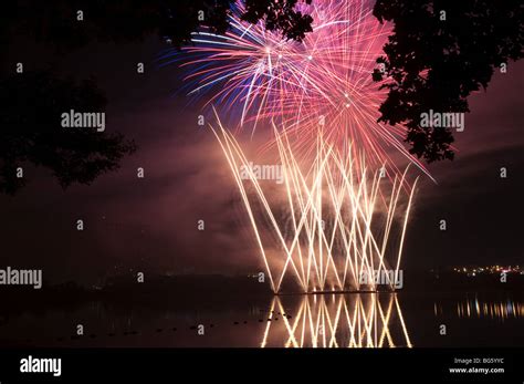 International fireworks competition aka. the "Sound of Light" at the ...