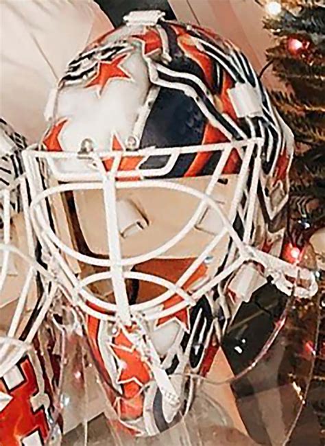 Ilya Samsonov shows off designs of new goalie masks for 2020-21 season