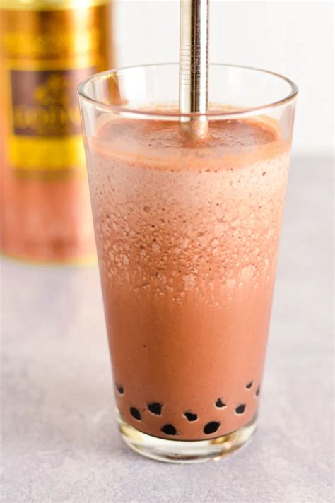 Chocolate Bubble Tea | A Taste of Madness | Recipe | Bubble tea ...