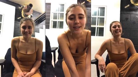 Lia Marie Johnson | Instagram Live Stream | 21 January 2020