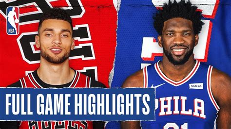 BULLS at 76ERS | FULL GAME HIGHLIGHTS | February 9, 2020 - YouTube