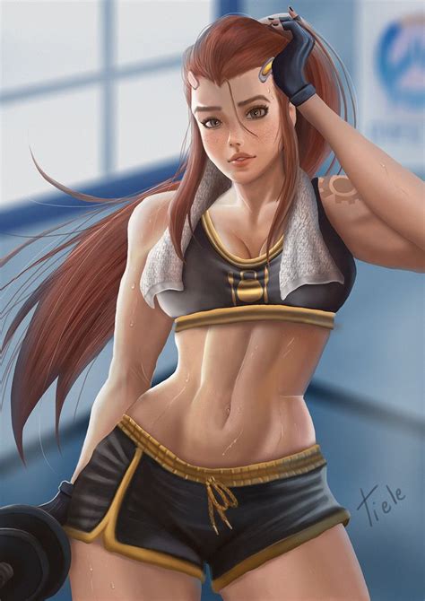 Brigitte Overwatch fanart , Tiele Silva on ArtStation at https://www.artstation.com/artwork ...