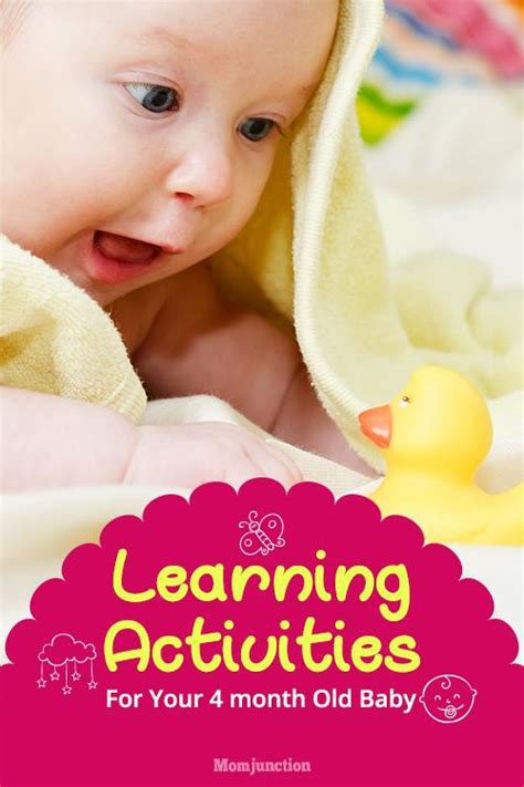 10 Learning Games & Activities For Your 4 Month Old Baby