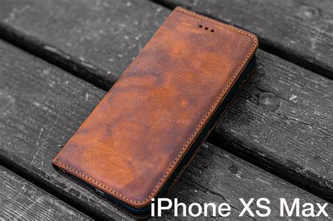 iPhone X Leather Wallet Case - No.01 - Galen Leather