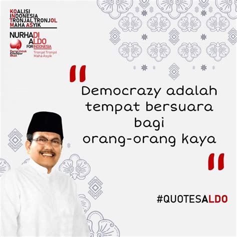 Capres Fiktif Idola Baru, 9 Quote Nurhadi-Aldo Ini Jenaka dan Cerdas!