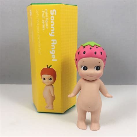 Sonny Angel STRAWBERRY Fruit Series Mini Figure Baby Doll Dreams Toy Collectible | eBay
