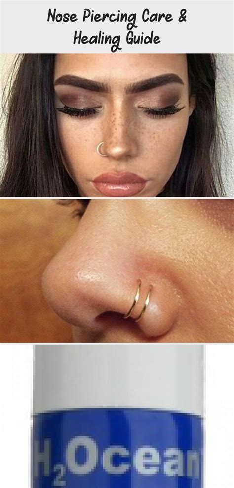 Nose Piercing Care & Healing Guide - Piercing - Nose Piercing Aftercare #pierci ... - Nose ...