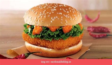 How Many Calories In McSpicy Paneer Burger And Its Meal?