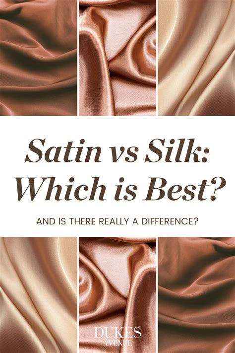 Satin vs Silk - Which Should You Buy?