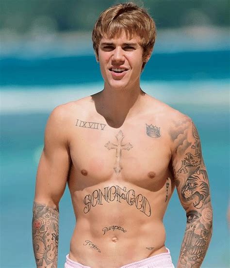 Justin Bieber Chest Tattoo Roman Numerals - Wiki Tattoo