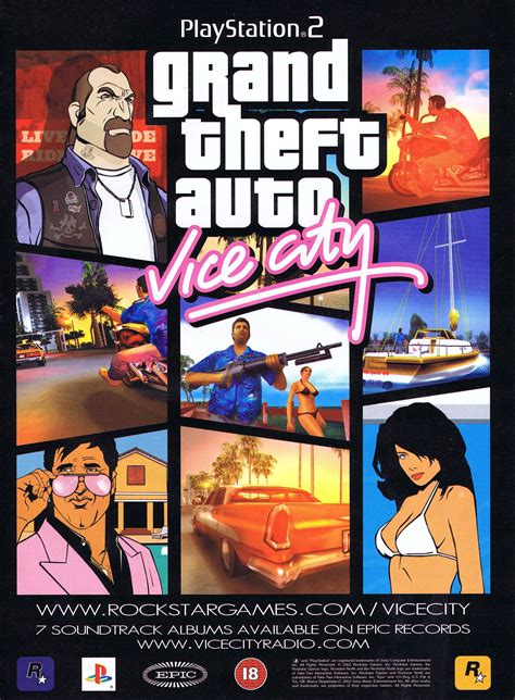 Grand Theft Auto - Vice City PSX cover