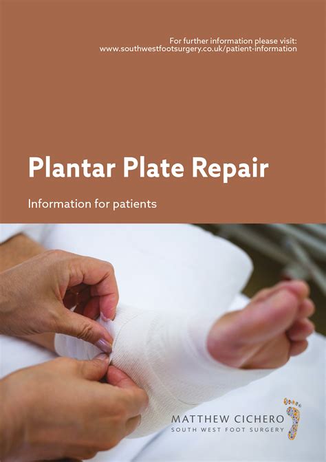 Plantar Plate Repair — South West Foot Surgery