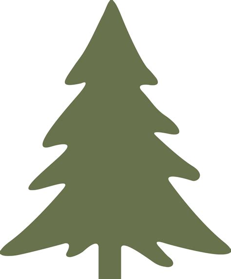 Simple Pine Tree SVG