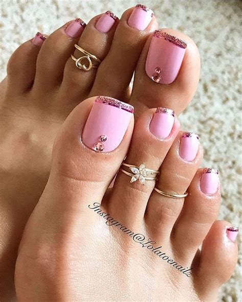 38 Trendy Toe Nails Designs You Can Copy | Pedicure designs toenails ...