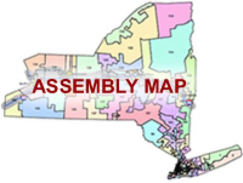 New York State Assembly District Map - Printable Map