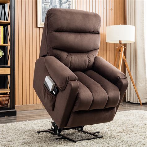 Electric Recliner Chair, Heavy Duty Power Lift Recliners for Elderly ...