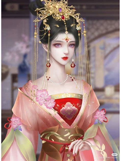 Chinese Style, Ancient Chinese Dress, Female Images, Asian Art, Designs ...