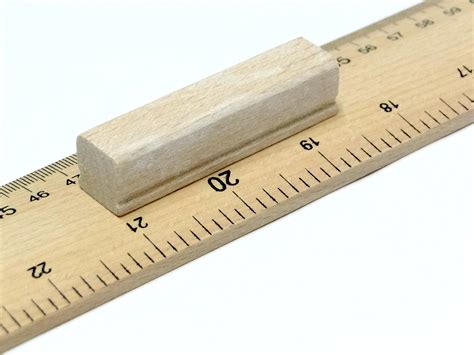 Buy Wooden Rule 1 Meter Yard Stick Ruler Imperial & Metric Measurements mm cm inches Markings ...