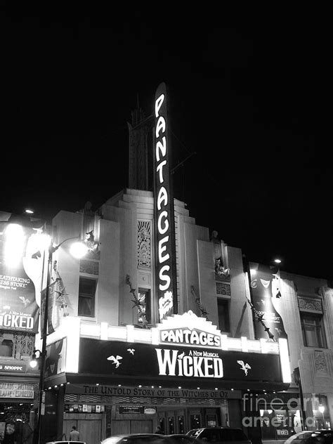 Pantages Theatre Photograph by David Doucot | Fine Art America