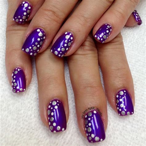 Purple & White Nail Designs For Summer 2023 – The FSHN